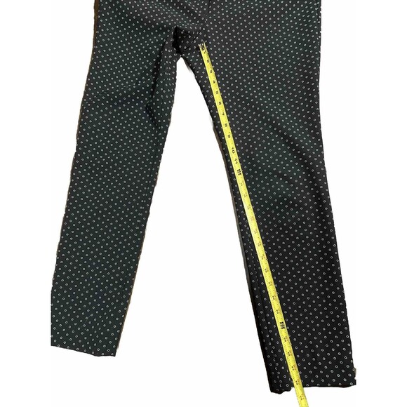 Ann Taylor Signature Women’s Pants Size 12 Crop Capri Pockets Black White Clean! - Picture 2 of 10